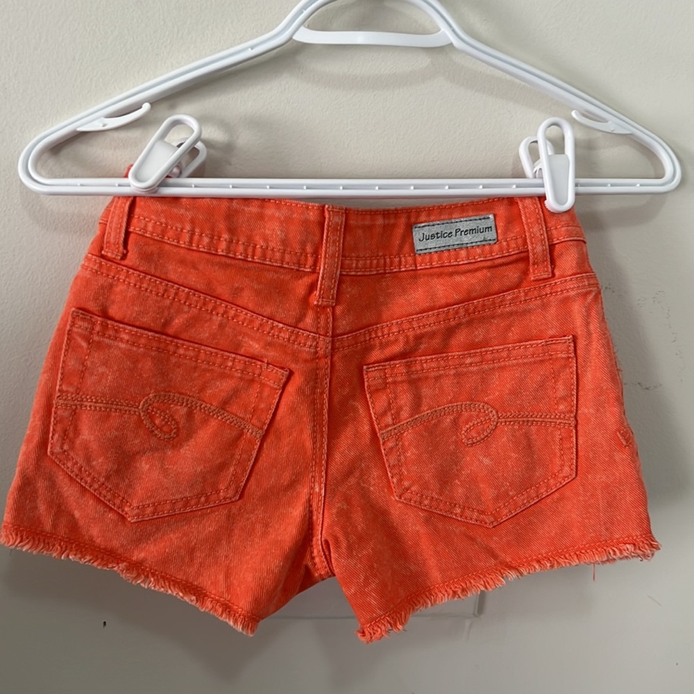 Justice Kids Girls Jeans Shorts Size 10